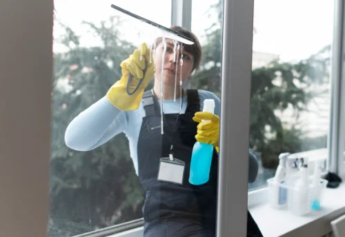 Nettoyage de vitres intérieures et extérieures au Châtelet-sur-Sormonne